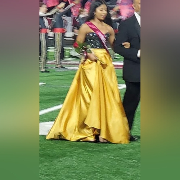 Sherri Hill Glass jewed Corset Top - Picture 3 of 8